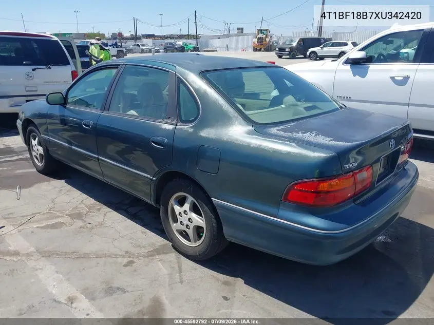 1999 Toyota Avalon Xl VIN: 4T1BF18B7XU342420 Lot: 45592792