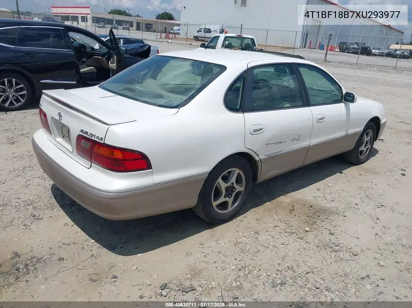 1999 Toyota Avalon Xls VIN: 4T1BF18B7XU293977 Lot: 45635711