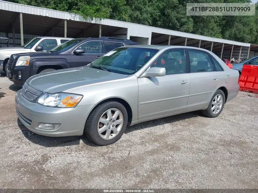 2001 Toyota Avalon Xls VIN: 4T1BF28B51U179909 Lot: 45328553