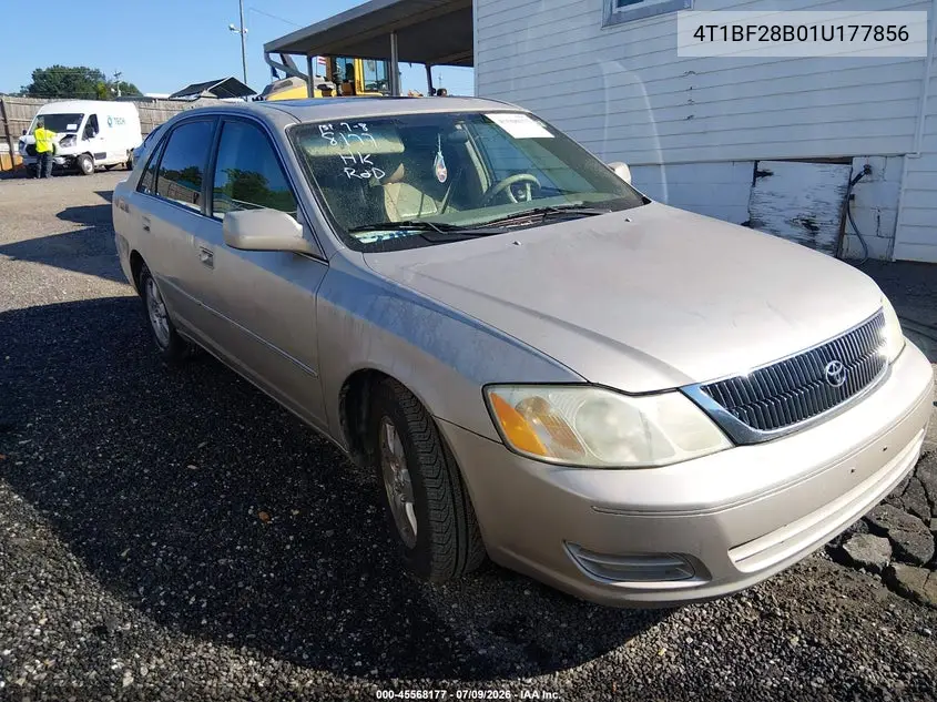 2001 Toyota Avalon Xl VIN: 4T1BF28B01U177856 Lot: 45568177