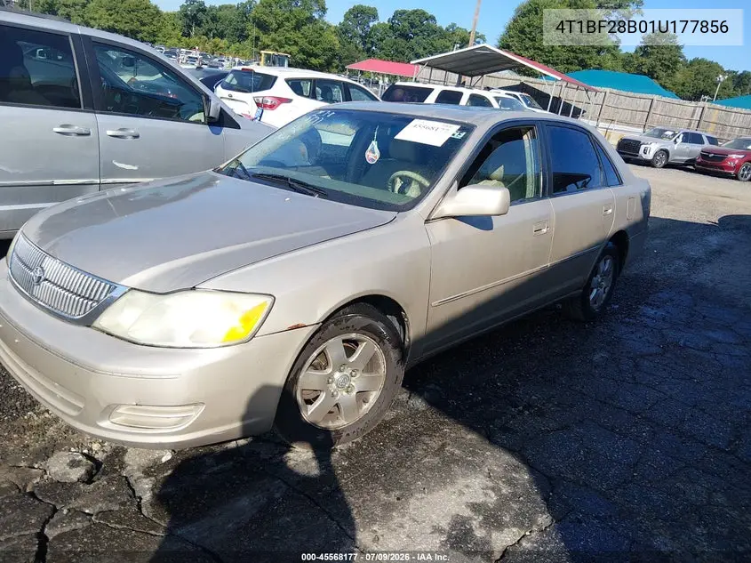 2001 Toyota Avalon Xl VIN: 4T1BF28B01U177856 Lot: 45568177