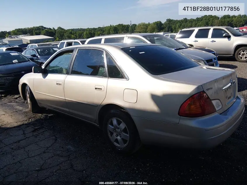 2001 Toyota Avalon Xl VIN: 4T1BF28B01U177856 Lot: 45568177