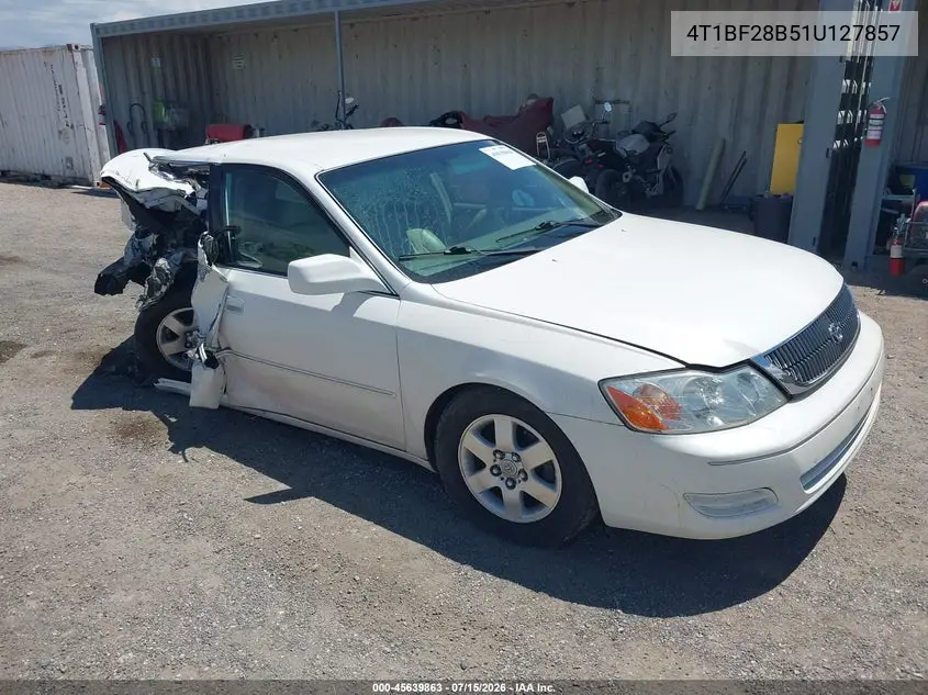 2001 Toyota Avalon Xl VIN: 4T1BF28B51U127857 Lot: 45639863