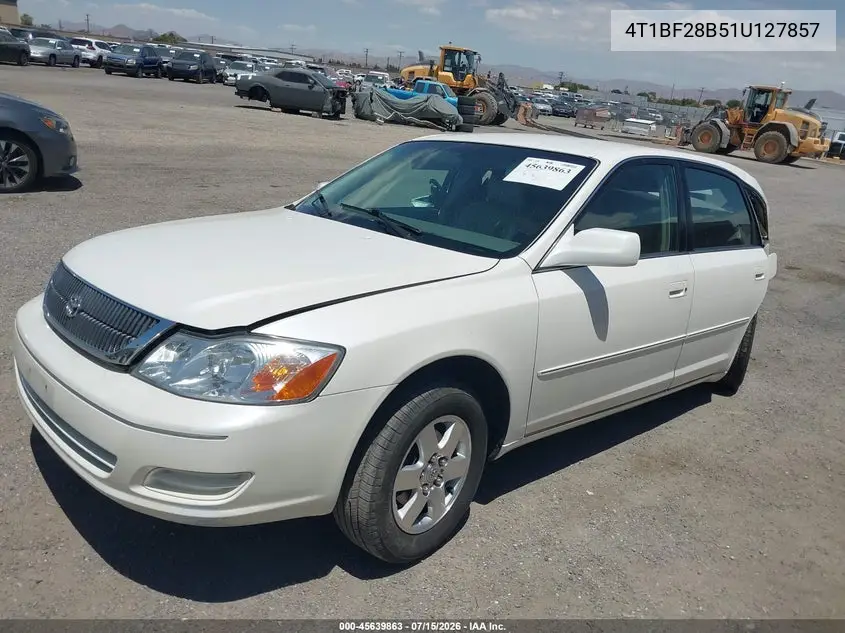 2001 Toyota Avalon Xl VIN: 4T1BF28B51U127857 Lot: 45639863