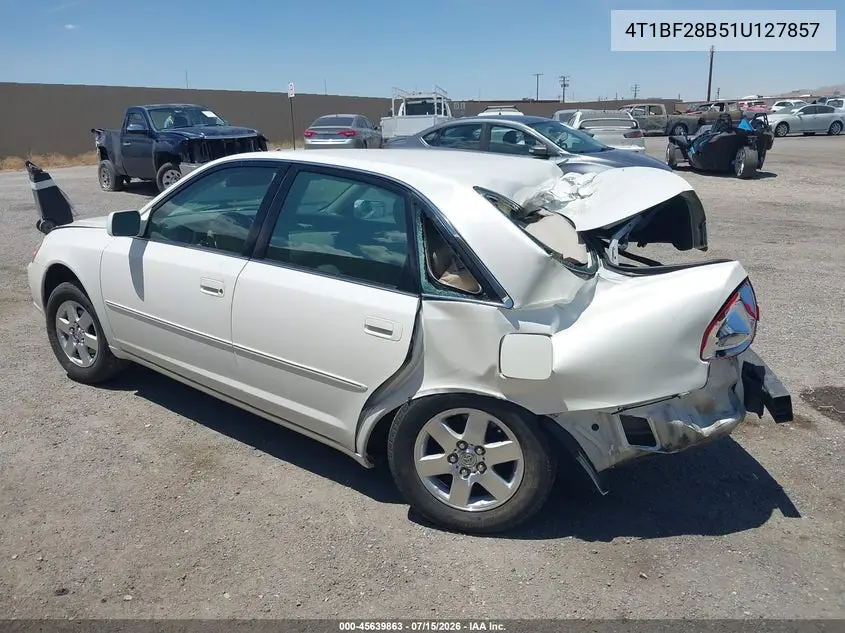 2001 Toyota Avalon Xl VIN: 4T1BF28B51U127857 Lot: 45639863