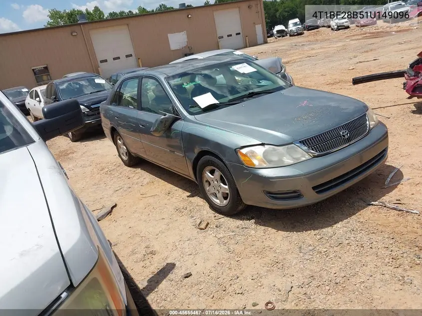 2001 Toyota Avalon Xl VIN: 4T1BF28B51U149096 Lot: 45655467