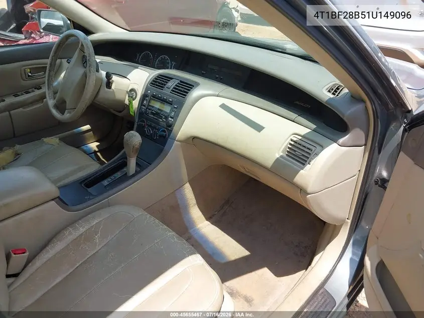 2001 Toyota Avalon Xl VIN: 4T1BF28B51U149096 Lot: 45655467