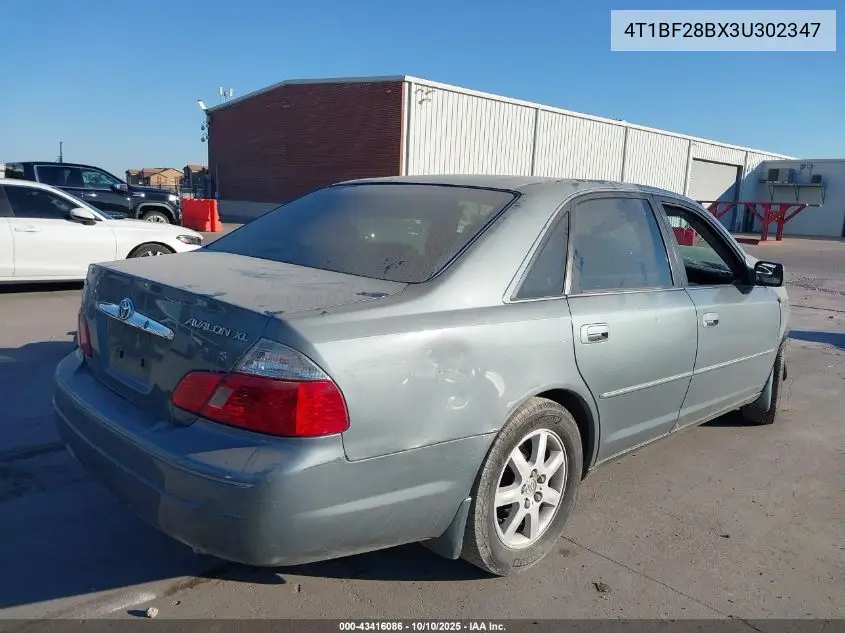 4T1BF28BX3U302347 2003 Toyota Avalon Xl