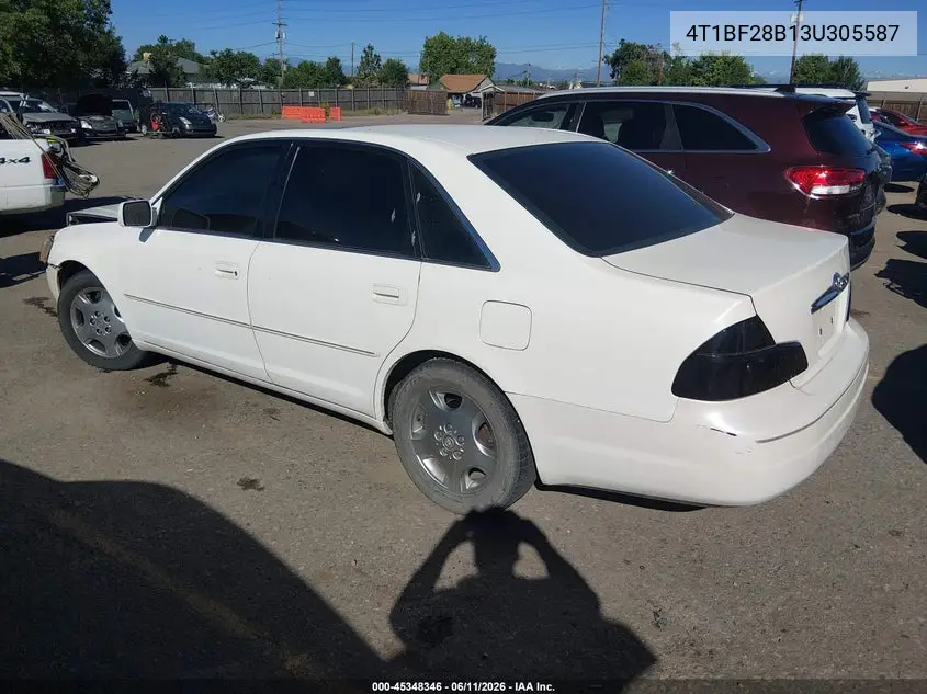 2003 Toyota Avalon Xls VIN: 4T1BF28B13U305587 Lot: 45348346