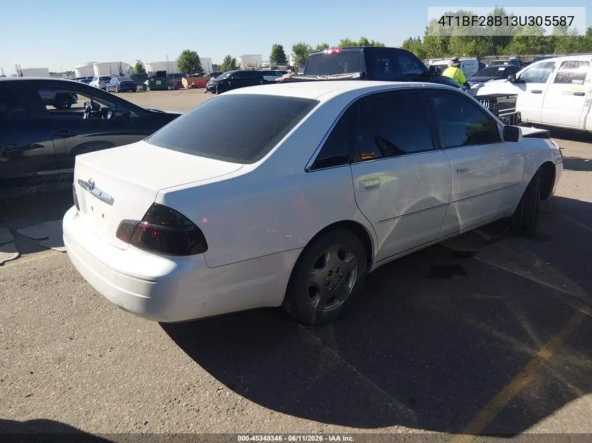 2003 Toyota Avalon Xls VIN: 4T1BF28B13U305587 Lot: 45348346