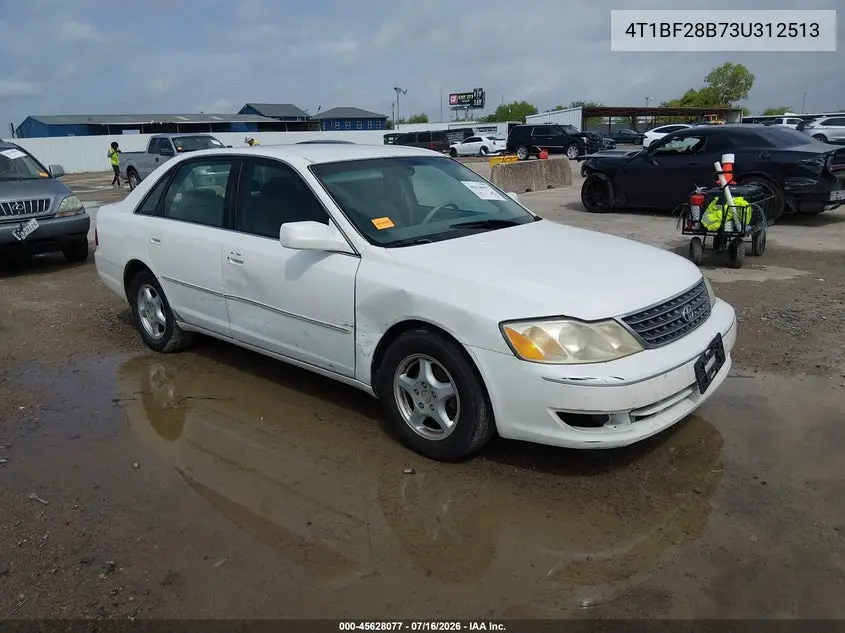 2003 Toyota Avalon Xl VIN: 4T1BF28B73U312513 Lot: 45628077