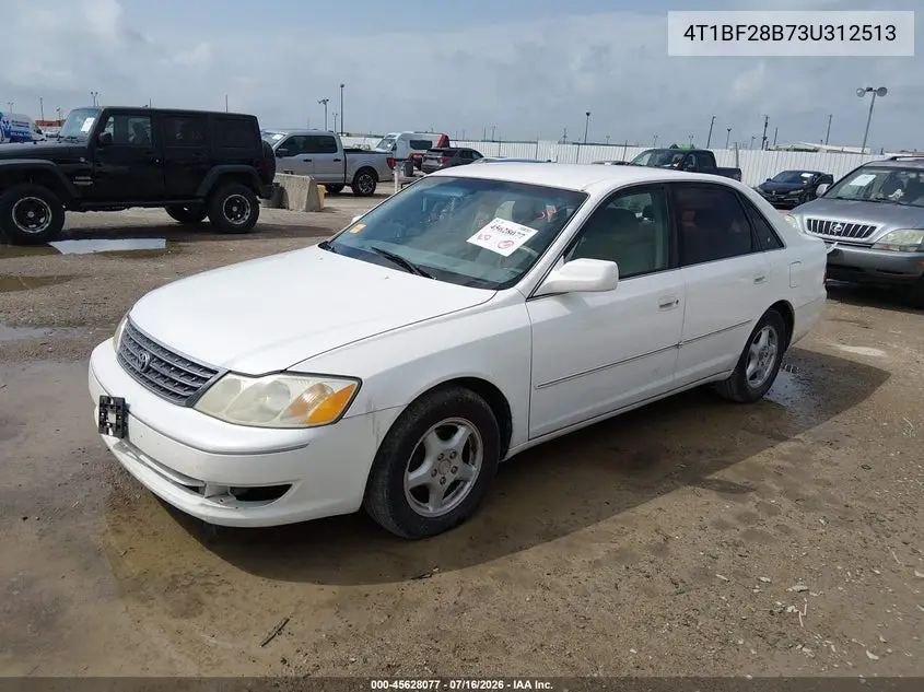 2003 Toyota Avalon Xl VIN: 4T1BF28B73U312513 Lot: 45628077