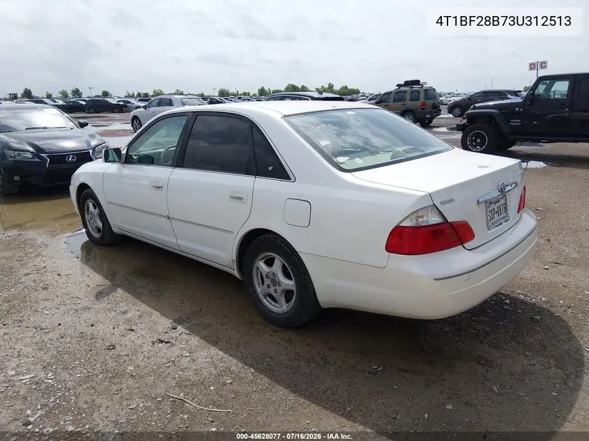 2003 Toyota Avalon Xl VIN: 4T1BF28B73U312513 Lot: 45628077