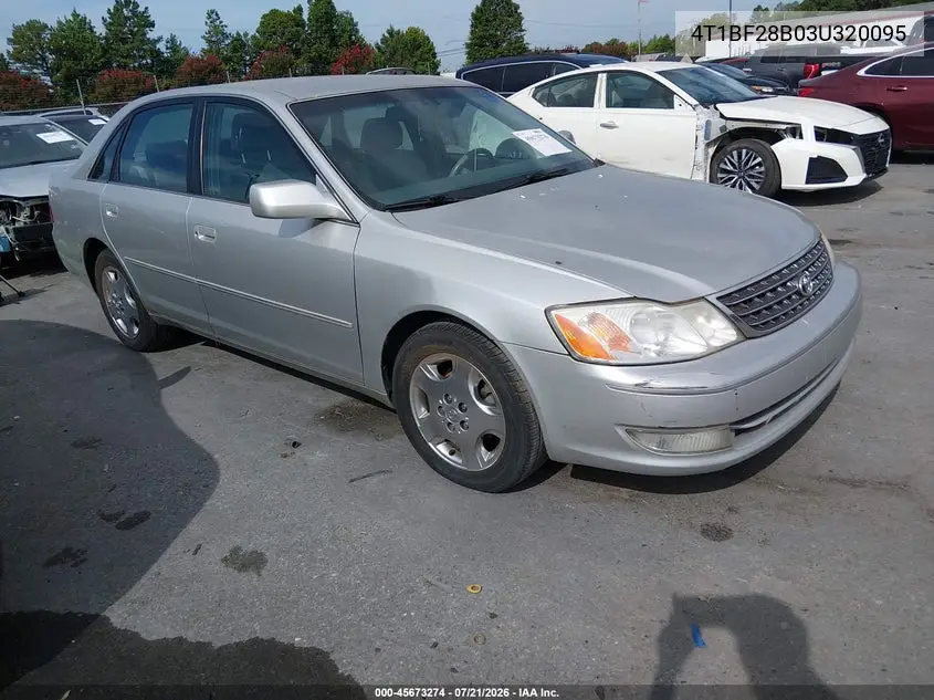 2003 Toyota Avalon Xls VIN: 4T1BF28B03U320095 Lot: 45673274