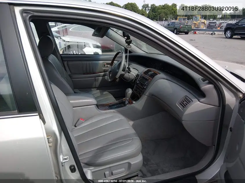 2003 Toyota Avalon Xls VIN: 4T1BF28B03U320095 Lot: 45673274