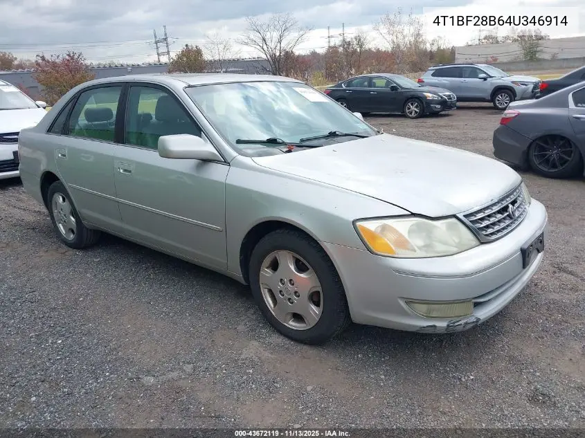 4T1BF28B64U346914 2004 Toyota Avalon Xls