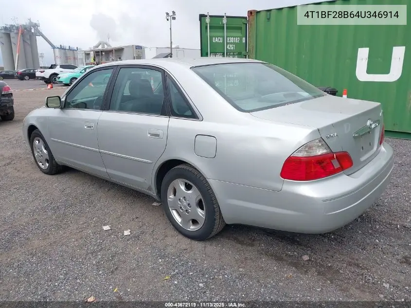 4T1BF28B64U346914 2004 Toyota Avalon Xls