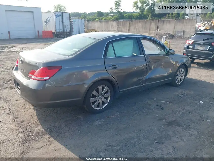 2005 Toyota Avalon Xls VIN: 4T1BK36B65U016485 Lot: 45563468