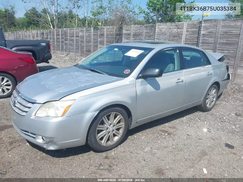 2005 Toyota Avalon Limited VIN: 4T1BK36B75U035384 Lot: 45575520