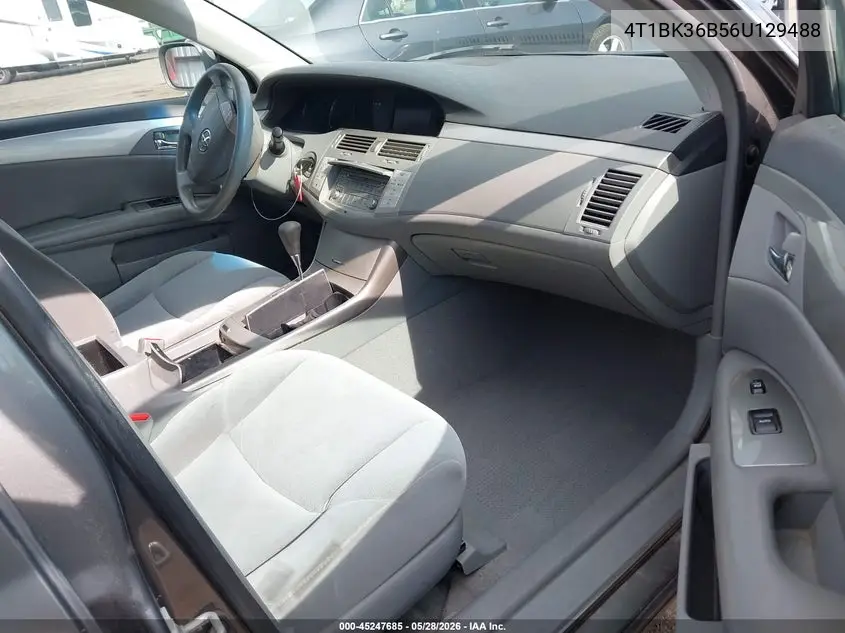 2006 Toyota Avalon Xl VIN: 4T1BK36B56U129488 Lot: 45247685