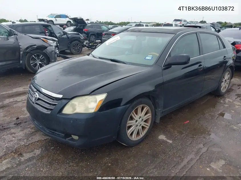 2006 Toyota Avalon Limited VIN: 4T1BK36B86U103872 Lot: 45639258