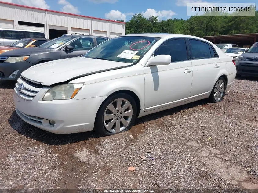 2007 Toyota Avalon Xls VIN: 4T1BK36B87U236505 Lot: 45203062