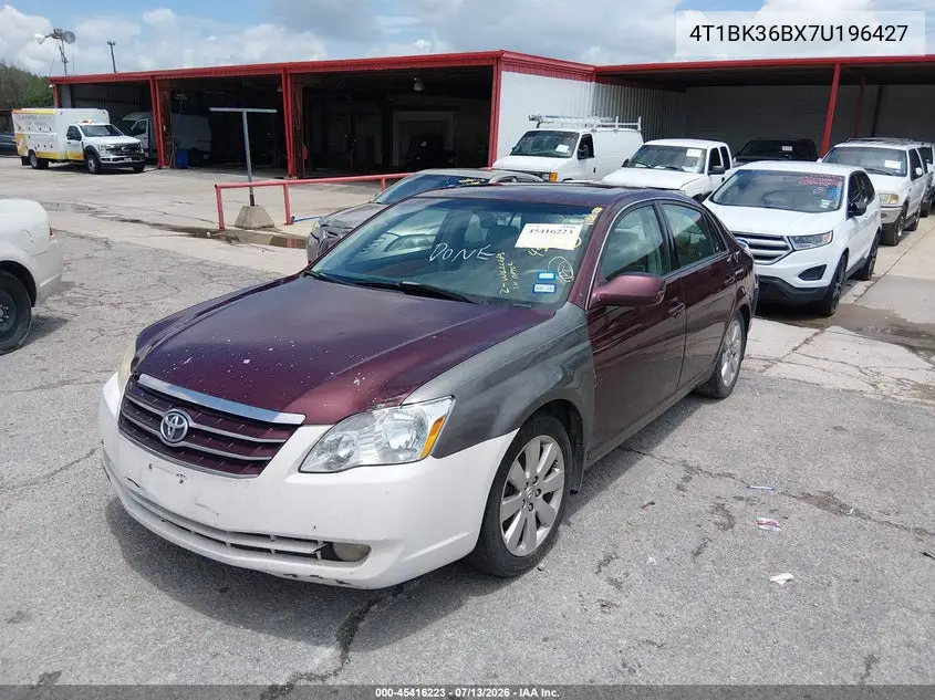 2007 Toyota Avalon Xls VIN: 4T1BK36BX7U196427 Lot: 45416223