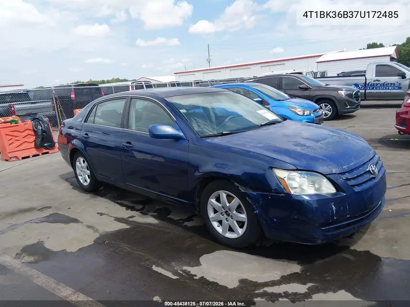 2007 Toyota Avalon Xl VIN: 4T1BK36B37U172485 Lot: 45438125