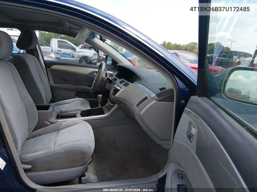 2007 Toyota Avalon Xl VIN: 4T1BK36B37U172485 Lot: 45438125