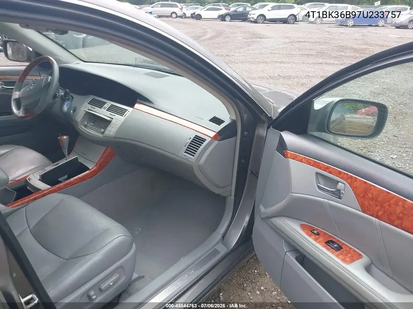 2007 Toyota Avalon Limited VIN: 4T1BK36B97U233757 Lot: 45544763