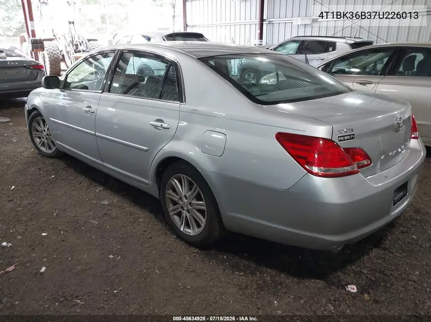 2007 Toyota Avalon Limited VIN: 4T1BK36B37U226013 Lot: 45634928