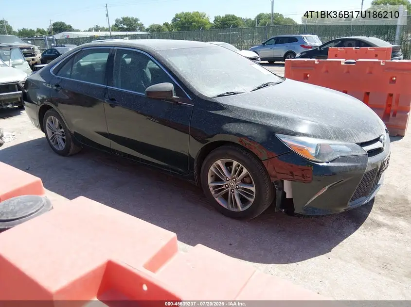 2007 Toyota Avalon Xl VIN: 4T1BK36B17U186210 Lot: 45639237