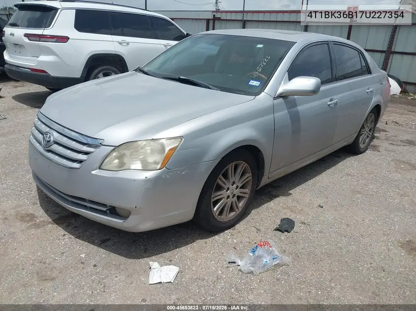 2007 Toyota Avalon Limited VIN: 4T1BK36B17U227354 Lot: 45653823