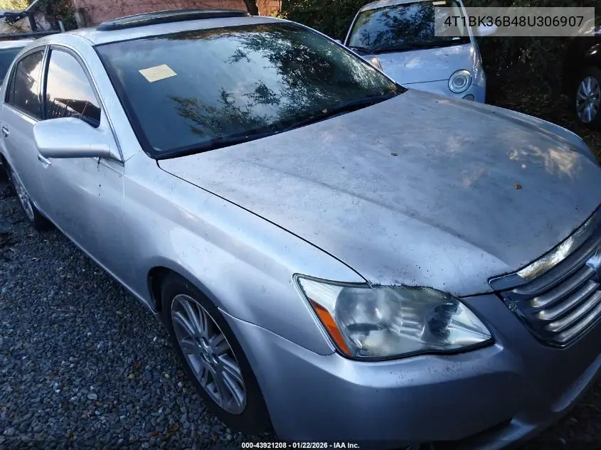 4T1BK36B48U306907 2008 Toyota Avalon Limited