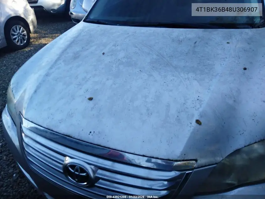 4T1BK36B48U306907 2008 Toyota Avalon Limited