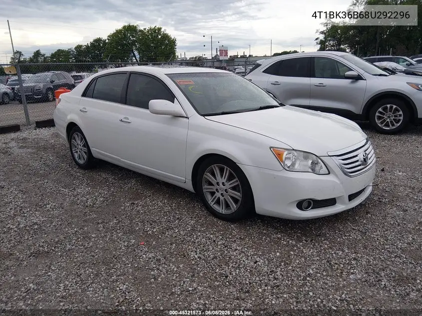 4T1BK36B68U292296 2008 Toyota Avalon Limited