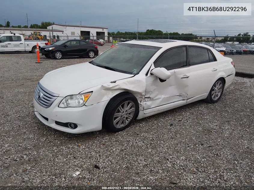 4T1BK36B68U292296 2008 Toyota Avalon Limited