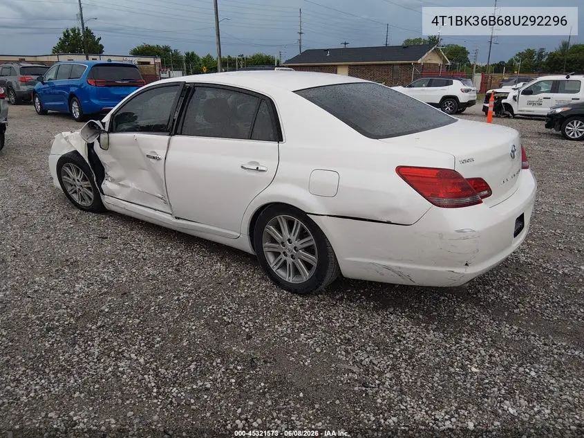 4T1BK36B68U292296 2008 Toyota Avalon Limited