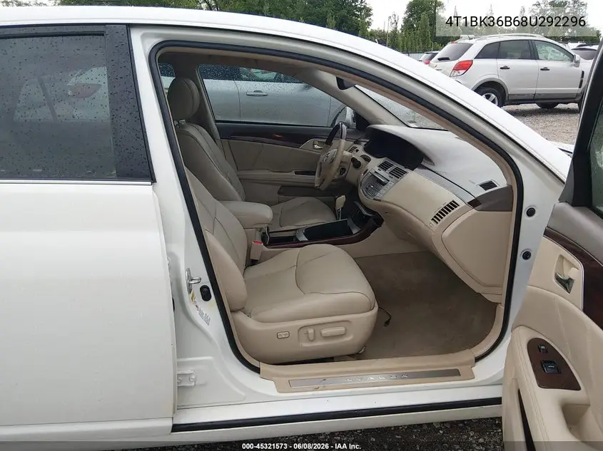 4T1BK36B68U292296 2008 Toyota Avalon Limited