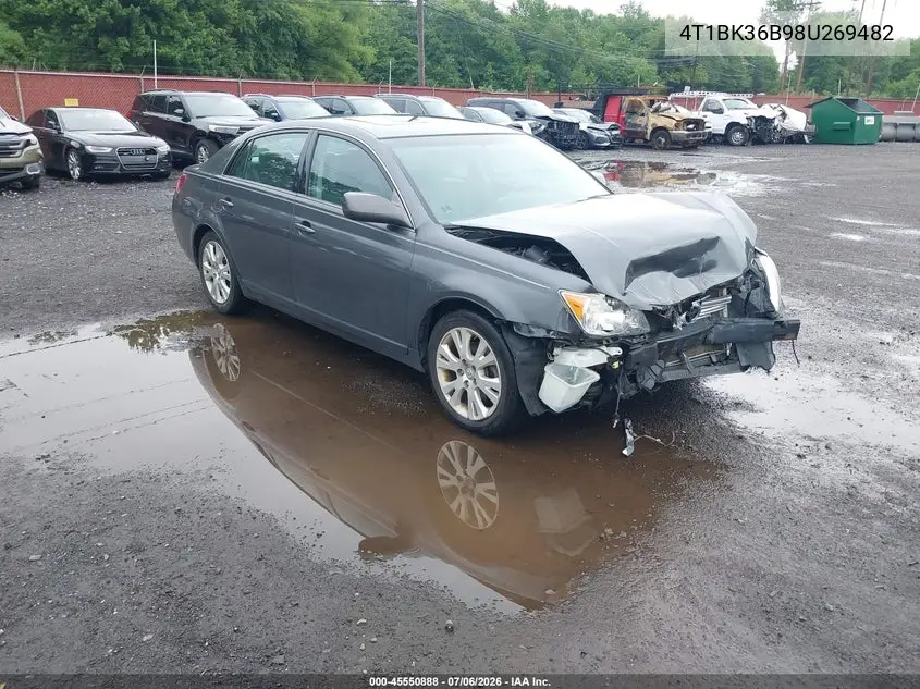 2008 Toyota Avalon Xls VIN: 4T1BK36B98U269482 Lot: 45550888