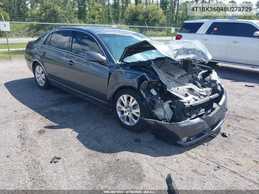 2008 Toyota Avalon Xls VIN: 4T1BK36B48U273729 Lot: 45570002