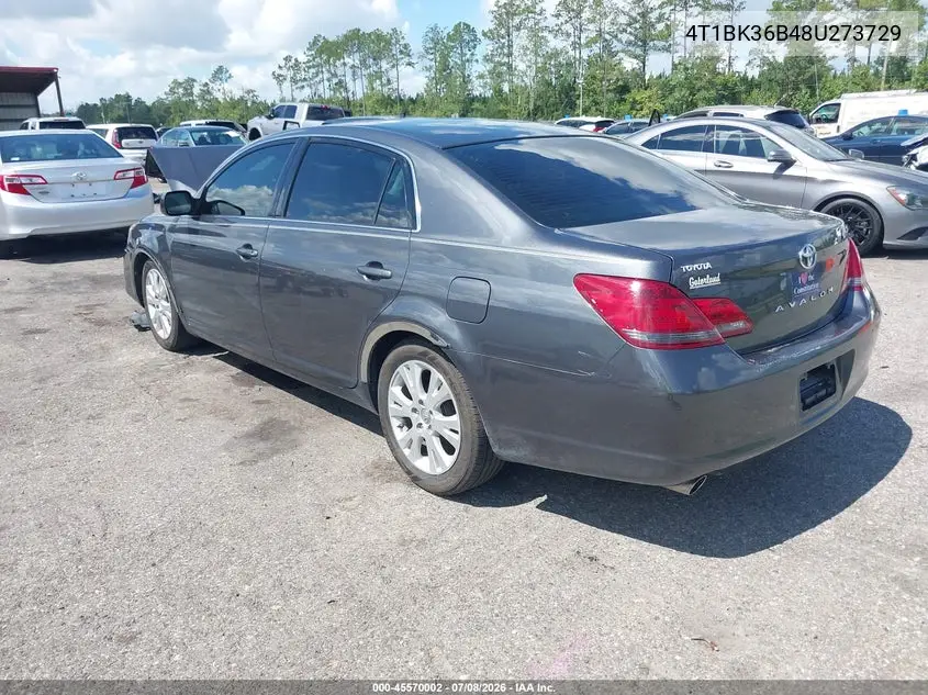 2008 Toyota Avalon Xls VIN: 4T1BK36B48U273729 Lot: 45570002