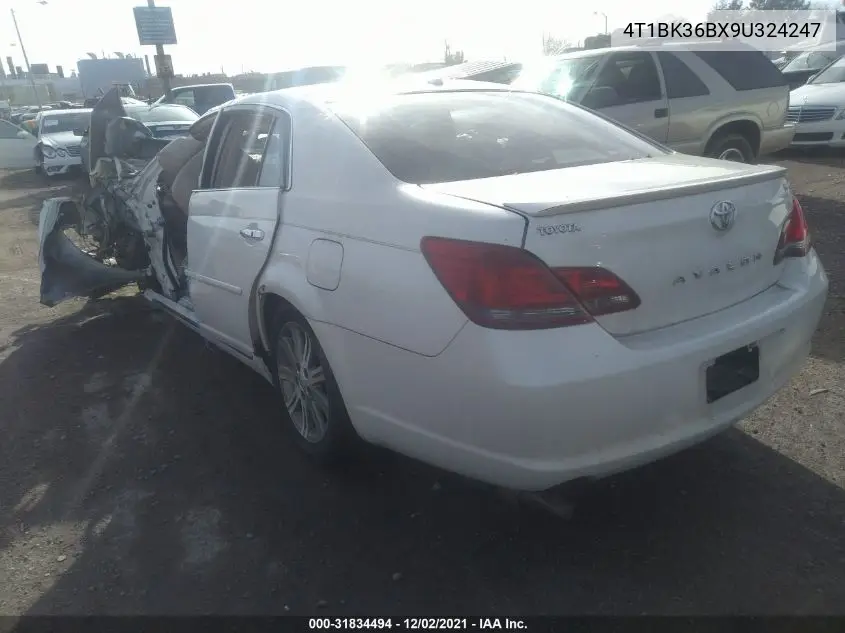 4T1BK36BX9U324247 2009 Toyota Avalon Limited