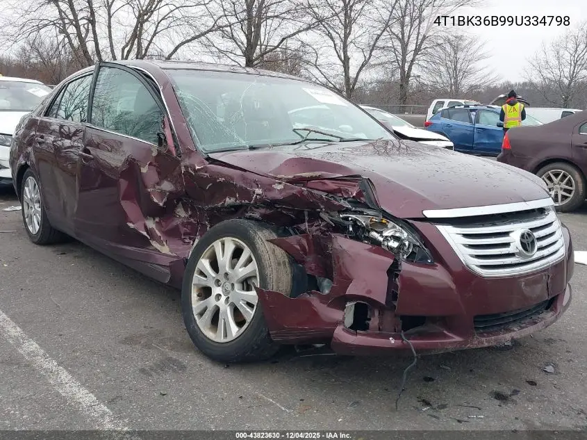 4T1BK36B99U334798 2009 Toyota Avalon Xls