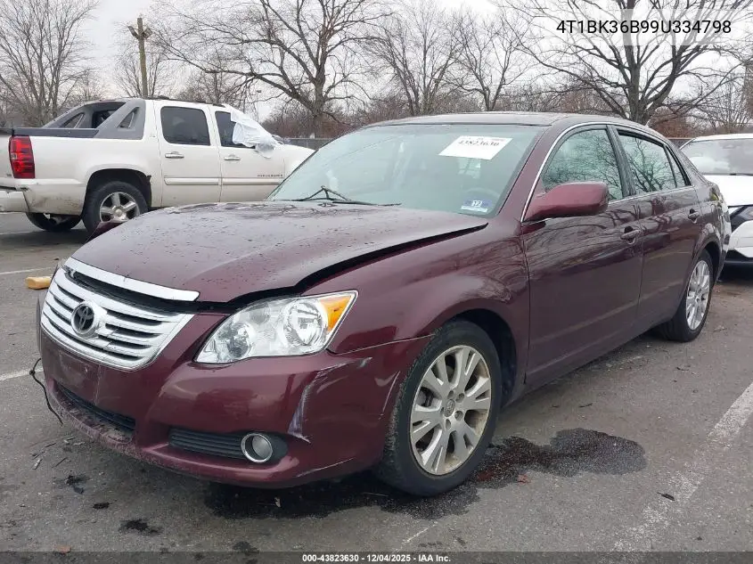 4T1BK36B99U334798 2009 Toyota Avalon Xls
