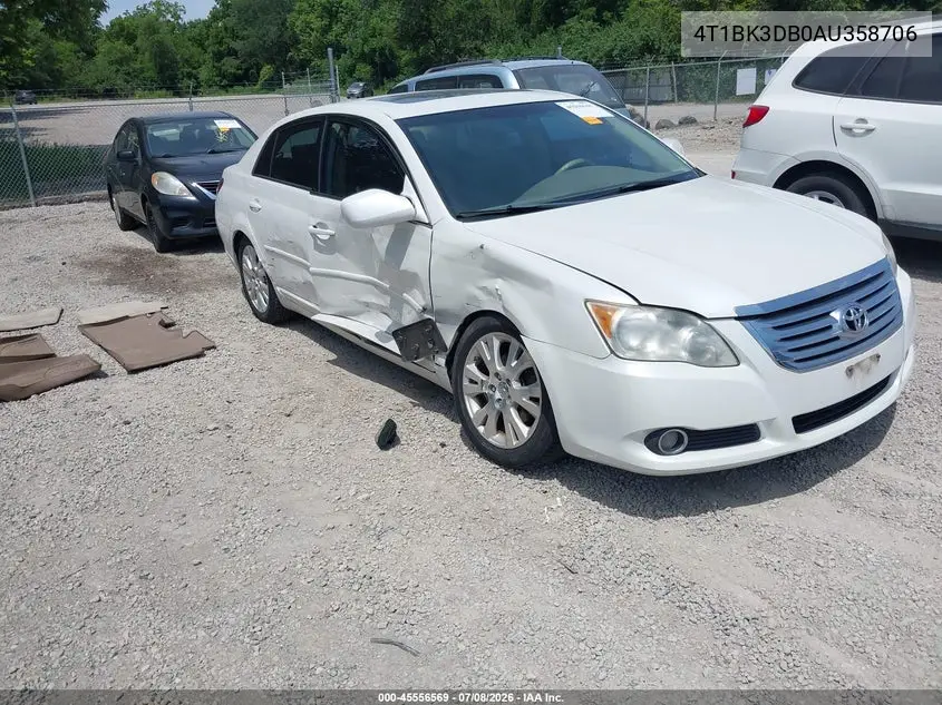 2010 Toyota Avalon Xls VIN: 4T1BK3DB0AU358706 Lot: 45556569