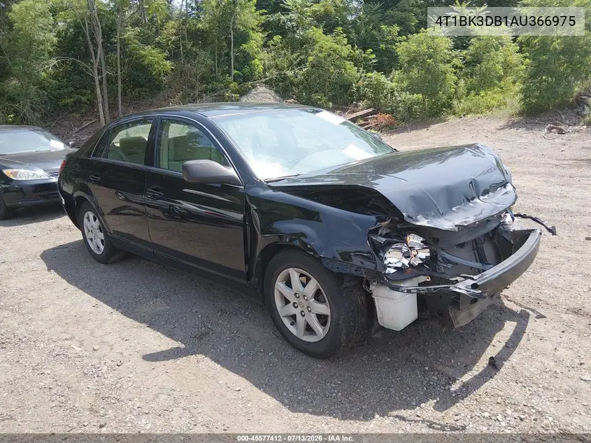 2010 Toyota Avalon Xl VIN: 4T1BK3DB1AU366975 Lot: 45577412