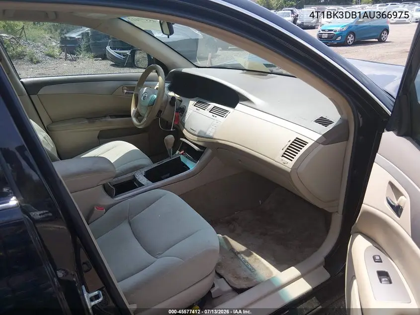 2010 Toyota Avalon Xl VIN: 4T1BK3DB1AU366975 Lot: 45577412