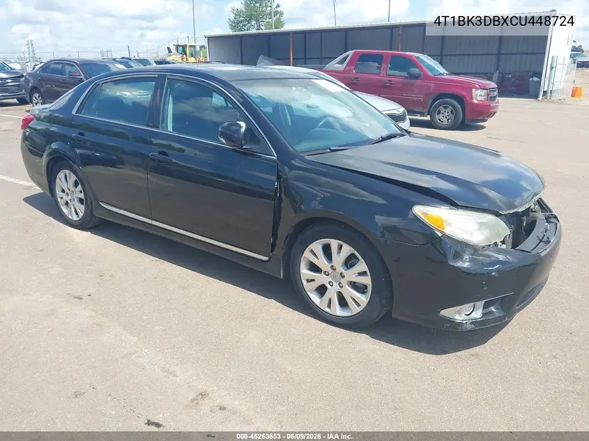 2012 Toyota Avalon VIN: 4T1BK3DBXCU448724 Lot: 45263853