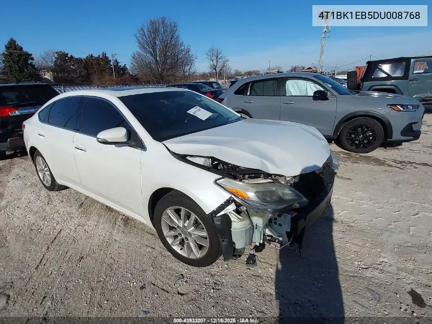 4T1BK1EB5DU008768 2013 Toyota Avalon